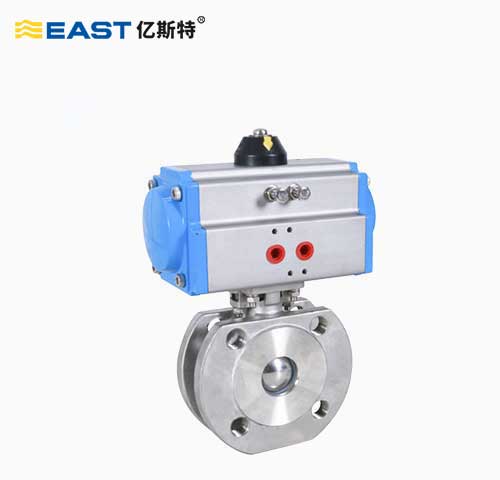 E302 Stainless Steel Pneumatic Ball Valve (clamping)