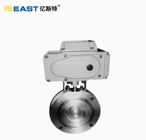 E203 series ultra-thin electric stainless steel flange ball valve